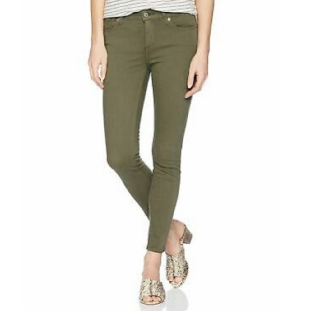Lucky Brand Brooke Legging Jean Forest Green
Size 4/27 NWOT